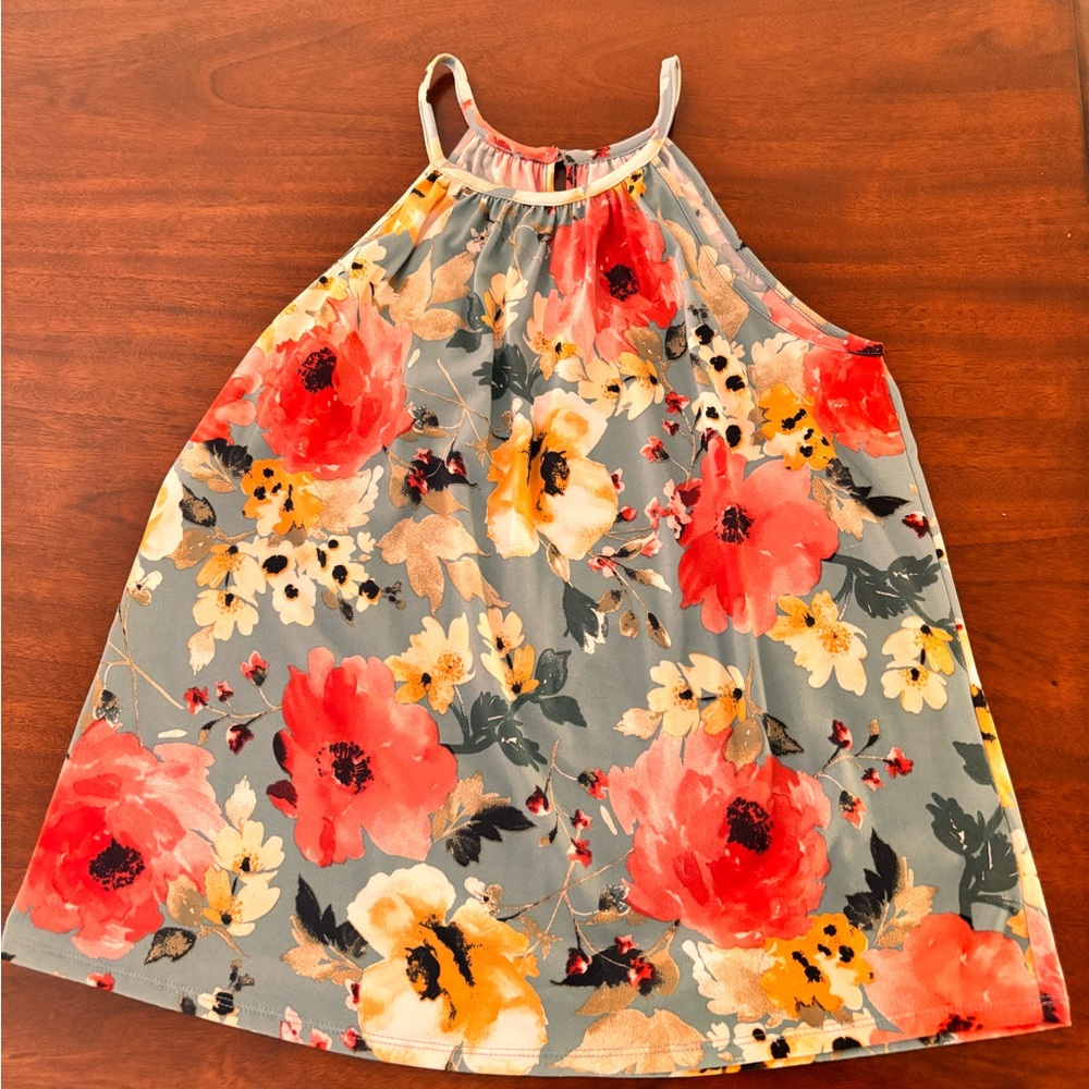 *Like New!* Floral Halter Top